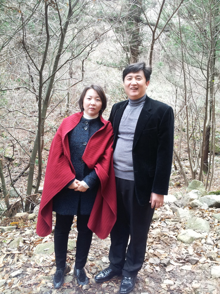 교역자회모임후 장성 축령산 편백나무숲속에서